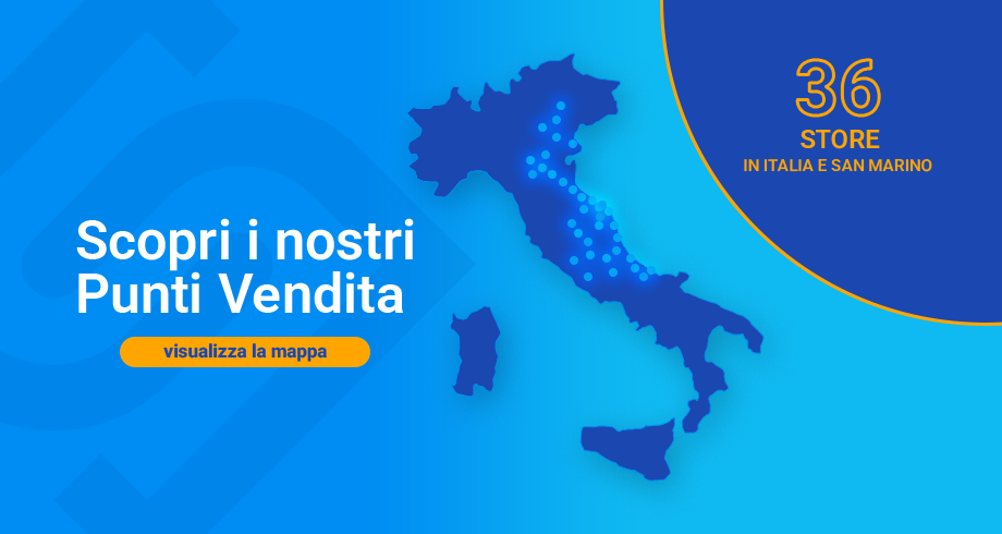 Scopri i punti vendita