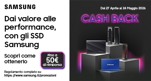 Dai valore alle performance, con gli SSD Samsung