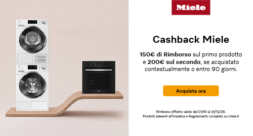 CASHBACK MIELE: Il primo ti rimborsa. Il secondo ancora di più.