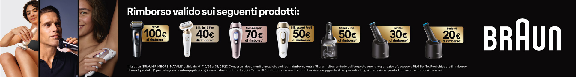 BRAUN RIMBORSI NATALE