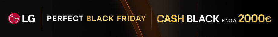 Con i TV LG vivi il Perfect Black Friday e ricevi il Cashback