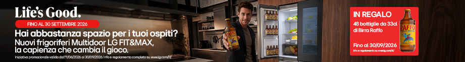 LG Multidoor FIT&MAX, vinci la birra