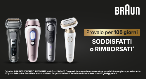 Provalo per 100 giorni: SODDISFATTI o RIMBORSATI