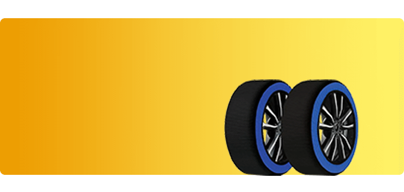 Calze da neve per auto