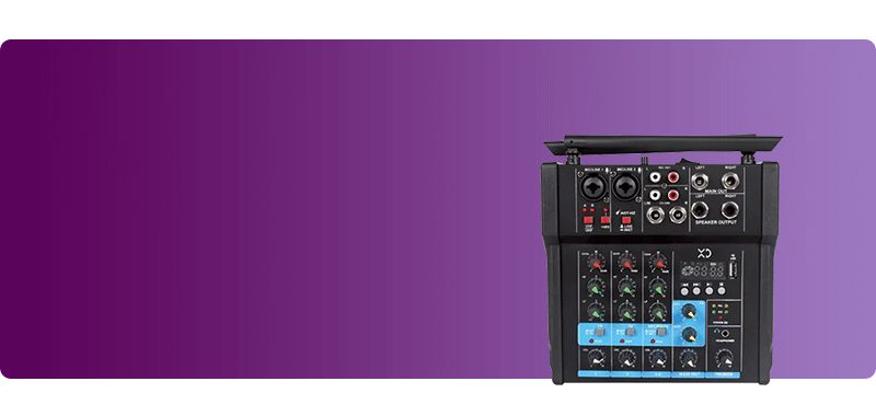 Mixer e dj station