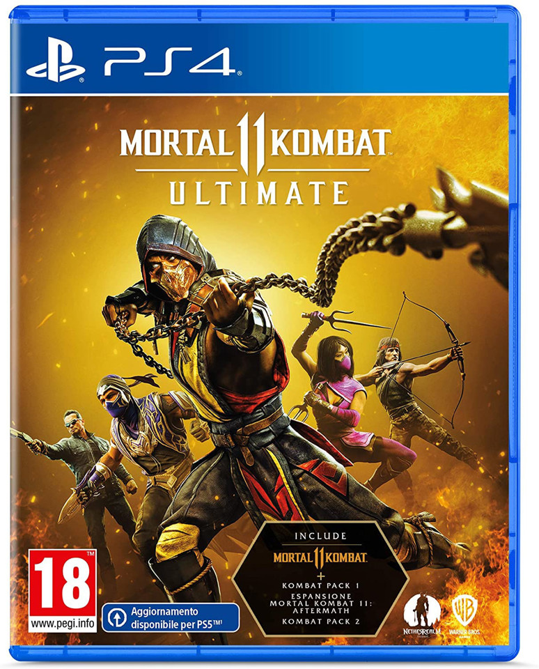 GIOCO PS4 MORTAL KOMBAT 11 ULTIMATE
