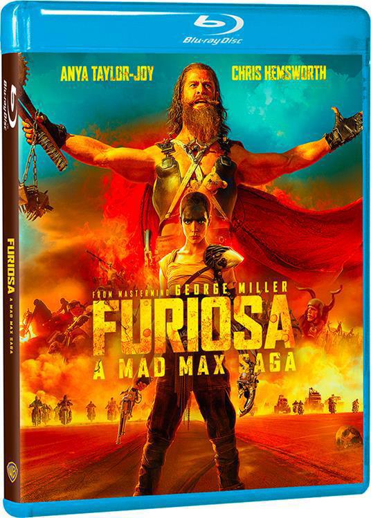 Dvd furiosa: a mad max saga bluray