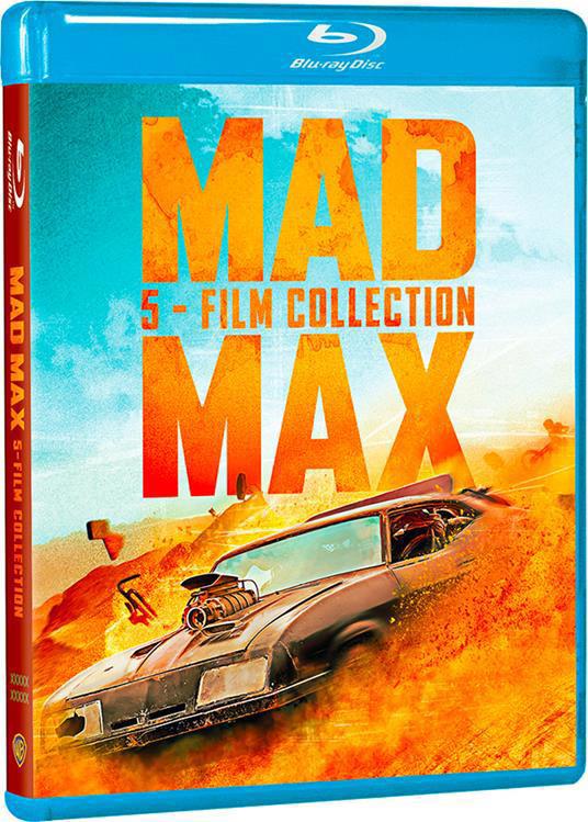 Dvd mad max 5-film collection bluray