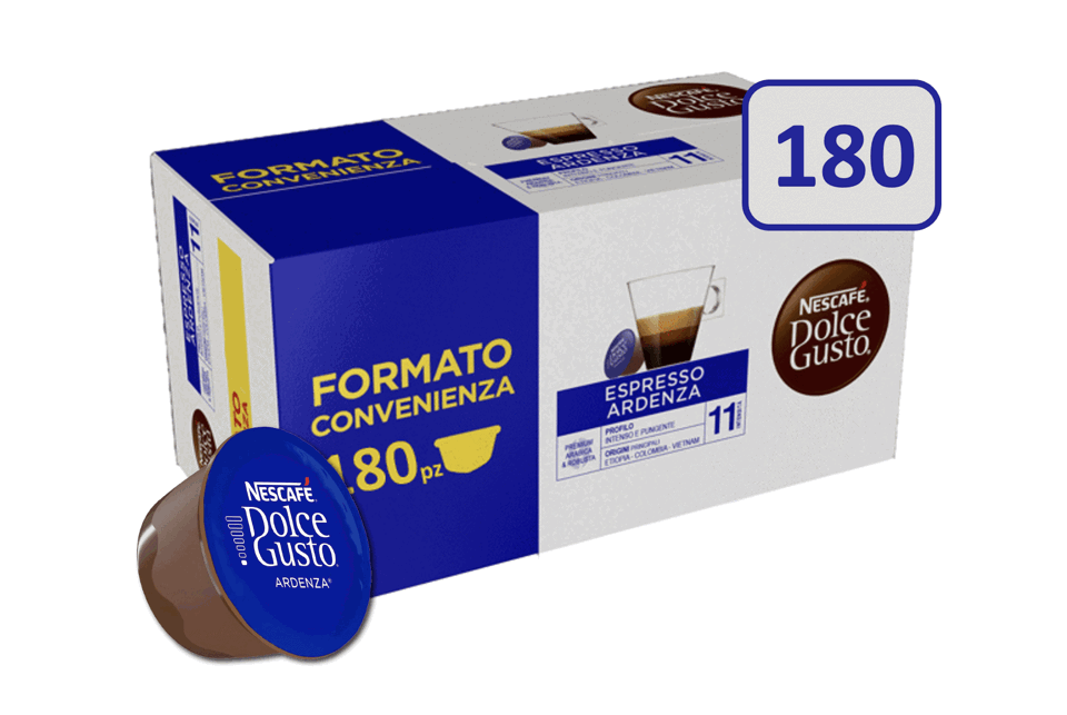 180 Capsule Nescafé Dolce Gusto Caffè Espresso Ardenza