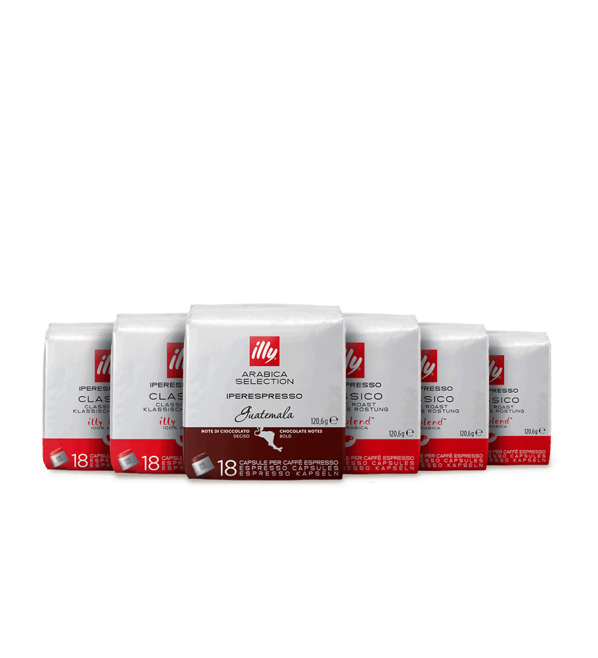 Capsule Iperespresso Classico e Guatemala (5+1)