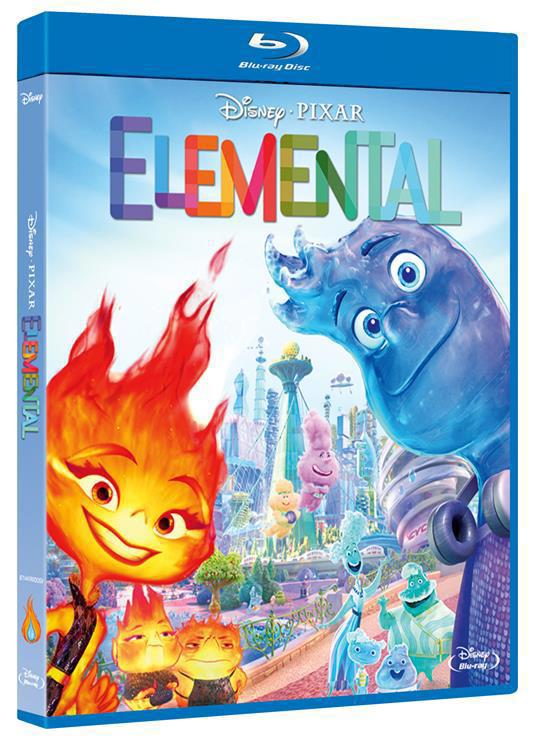 Dvd elemental - blu-ray