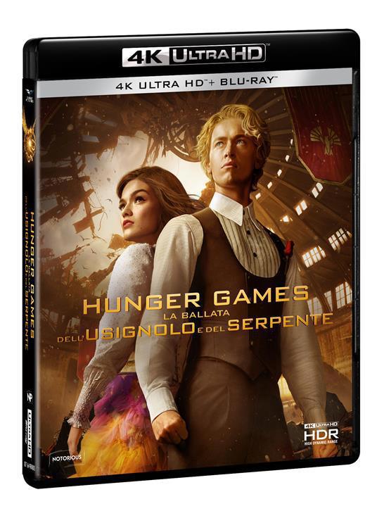 Hunger Games: La Ballata Dell'Usignolo E Del Serpente - Dvd blu-ray