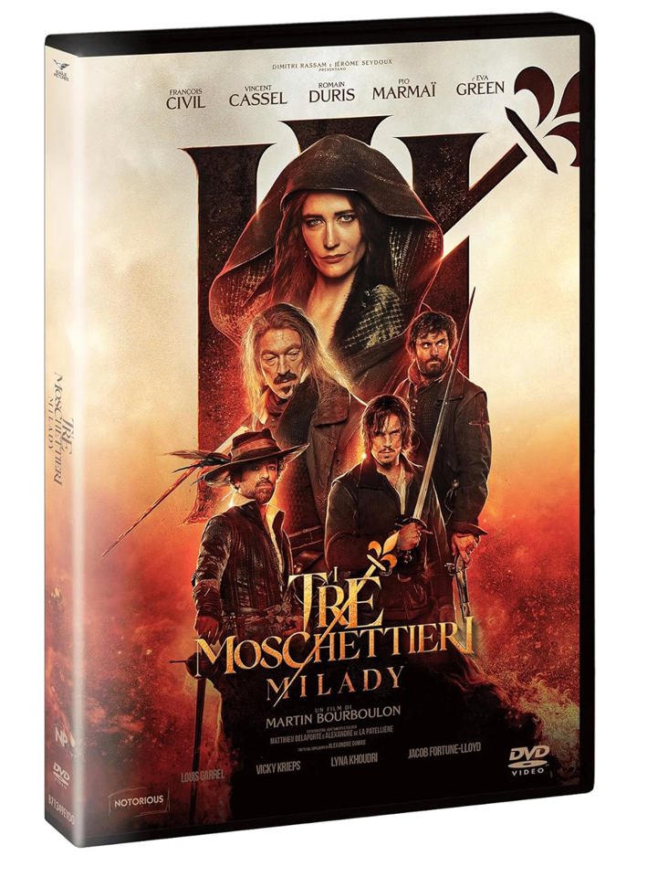 Dvd i tre moschettieri: milady