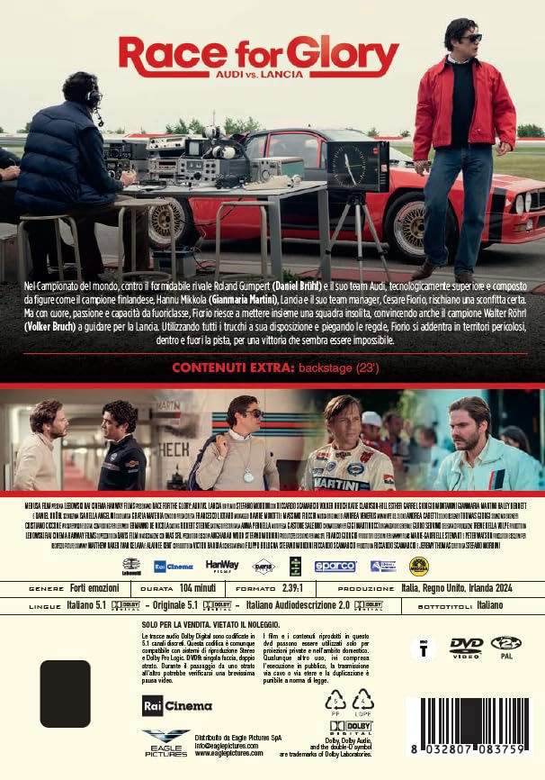 Dvd race for glory: Audi vs Lancia