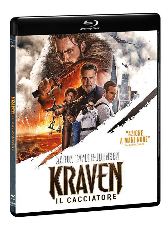 Dvd blu ray kraven- il cacciatore