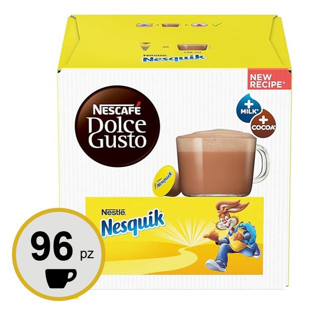 Capsule Nescafé Nesquik compatibile Dolce gusto 96 pz