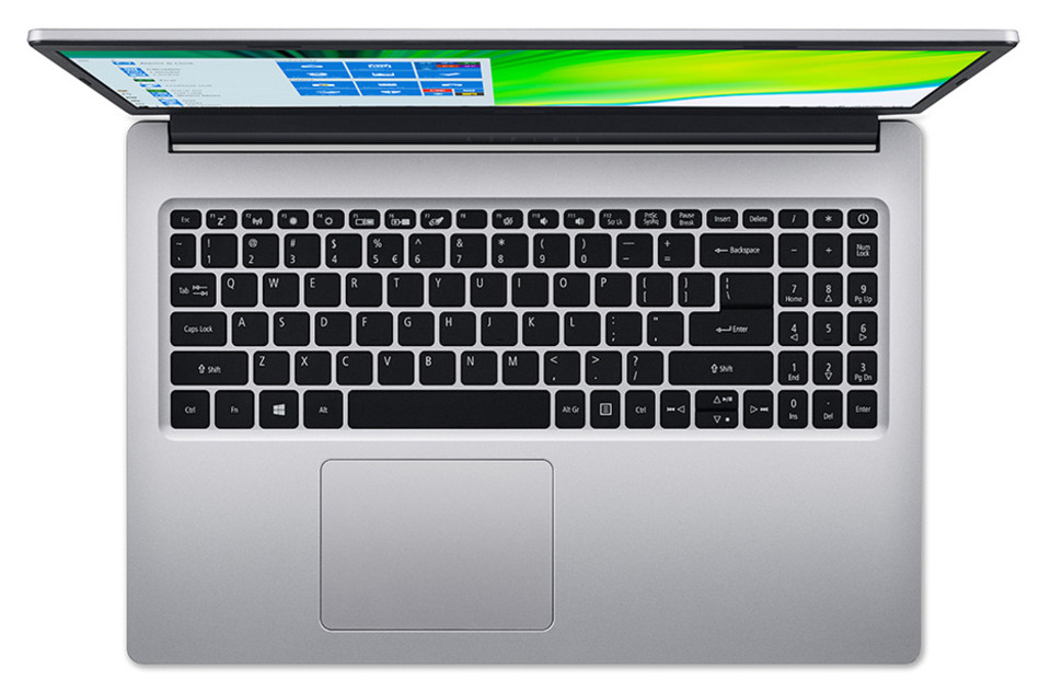 Acer Aspire 3 A315-23 Computer portatile 39,6 cm (15.6") 1920 x 1080 Pixel AMD Ryzen 3 8 GB DDR4-SDRAM 512 GB SSD Wi-Fi 5 (802.11ac) Windows 10 Home Argento