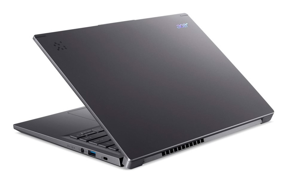 Acer Aspire 14 AI Intel Core Ultra 7 256V Computer portatile 35.6 cm (14") OLED 16 GB LPDDR5x-SDRAM 512 GB SSD Wi-Fi 6E (802.11ax) Windows 11 Home Grigio