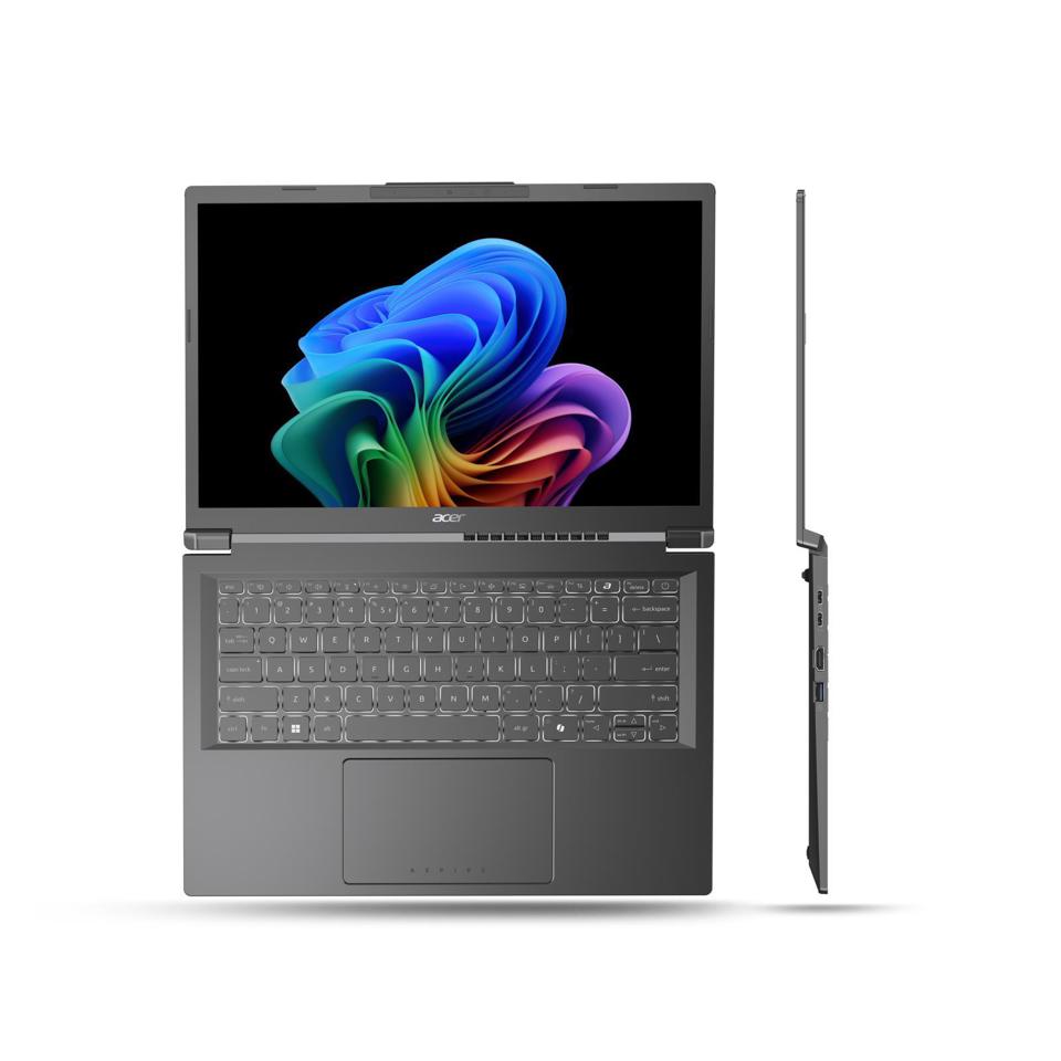 Acer Aspire 14 AI Notebook | 14 WUXGA | Intel Core Ultra 7 256V | 16 GB LPDDR5x-SDRAM | 512 GB SSD | Copilot+ PC | Windows 11 Home | QWERTY