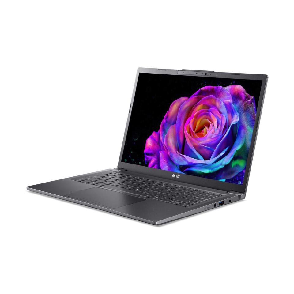 Acer Aspire 14 AI Notebook | 14 WUXGA | Intel Core Ultra 7 256V | 16 GB LPDDR5x-SDRAM | 512 GB SSD | Copilot+ PC | Windows 11 Home | QWERTY