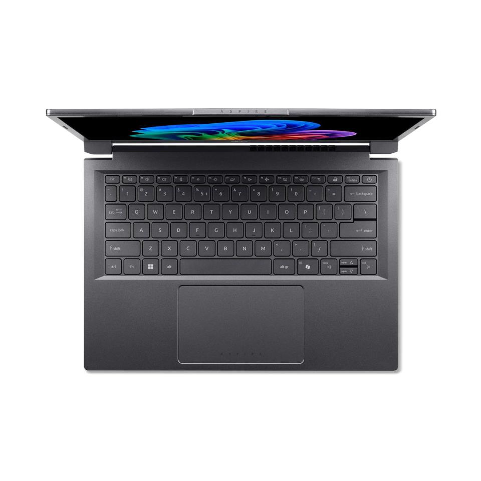 Acer Aspire 14 AI Notebook | 14 WUXGA | Intel Core Ultra 7 256V | 16 GB LPDDR5x-SDRAM | 512 GB SSD | Copilot+ PC | Windows 11 Home | QWERTY
