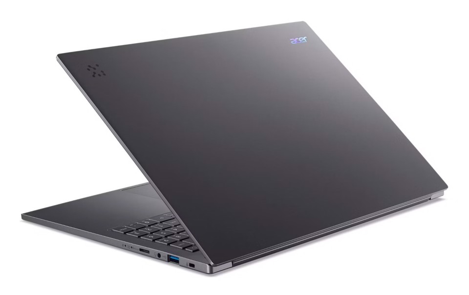 Acer Aspire 16 AI A16-52M-794G Copilot+ PC Intel Core Ultra 7 256V Computer portatile 40,6 cm (16") WUXGA 16 GB LPDDR5x-SDRAM 512 GB SSD Wi-Fi 7 (802.11be) Windows 11 Home Grigio QWERTY Italiano