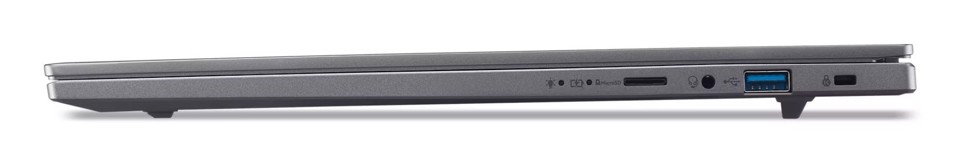Acer Aspire 16 AI A16-52M-794G Copilot+ PC Intel Core Ultra 7 256V Computer portatile 40,6 cm (16") WUXGA 16 GB LPDDR5x-SDRAM 512 GB SSD Wi-Fi 7 (802.11be) Windows 11 Home Grigio QWERTY Italiano