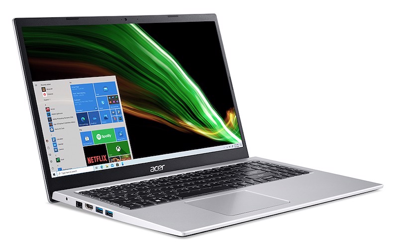 Acer Aspire 3 A315-58-51RV i5-1135G7 Computer portatile 39,6 cm (15.6") Full HD Intel® Core™ i5 8 GB DDR4-SDRAM 512 GB SSD Wi-Fi 5 (802.11ac) Windows 11 Home Argento