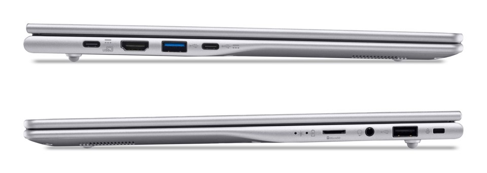 Acer Aspire Lite AL15-46P-R49F AMD Ryzen™ 3 5400U Computer portatile 39,6 cm (15.6") Full HD 8 GB DDR4-SDRAM 256 GB SSD Wi-Fi 6 (802.11ax) Windows 11 Home Italiano Argento
