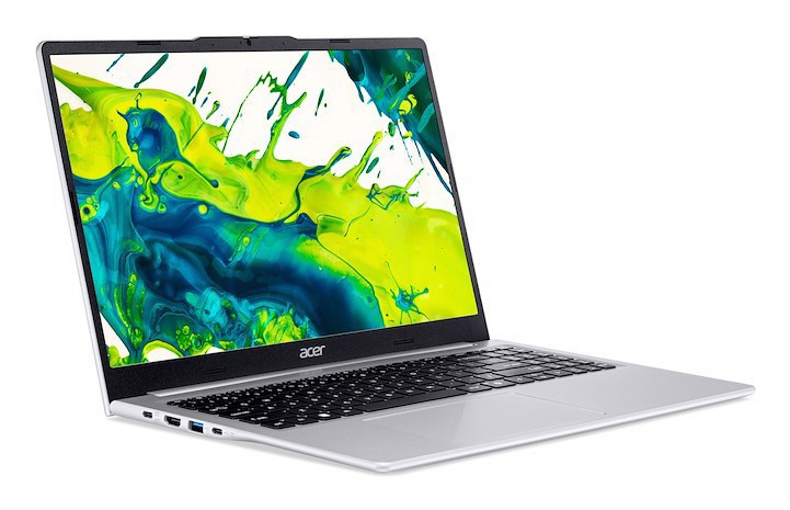 Acer Aspire Lite AL15-48P-R9NV AMD Ryzen™ 7 5825U Computer portatile 39,6 cm (15.6") Full HD 8 GB DDR4-SDRAM 512 GB SSD Wi-Fi 6 (802.11ax) Argento QWERTY Italiano