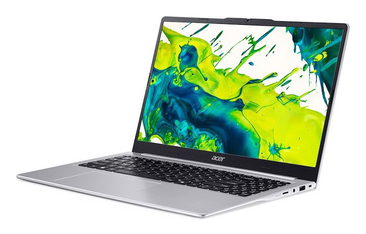 Acer Aspire Lite AL15-48P-R9NV AMD Ryzen™ 7 5825U Computer portatile 39,6 cm (15.6") Full HD 8 GB DDR4-SDRAM 512 GB SSD Wi-Fi 6 (802.11ax) Argento QWERTY Italiano