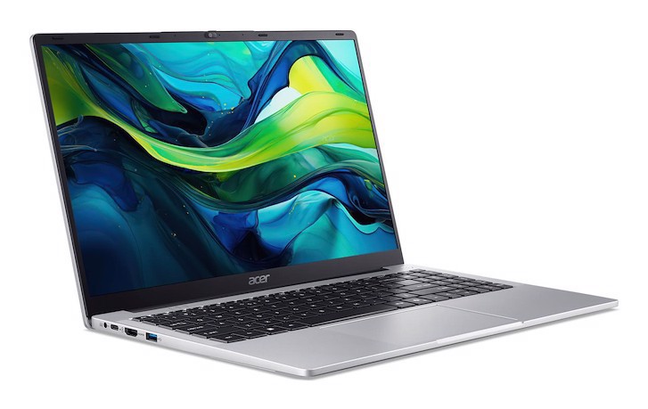 Acer Aspire Lite Intel® Celeron® N4500 Computer portatile 39,6 cm (15.6") Full HD 4 GB LPDDR4x-SDRAM 128 GB eMMC Wi-Fi 5 (802.11ac) Windows 11 Home in S mode Argento QWERTY Italiano