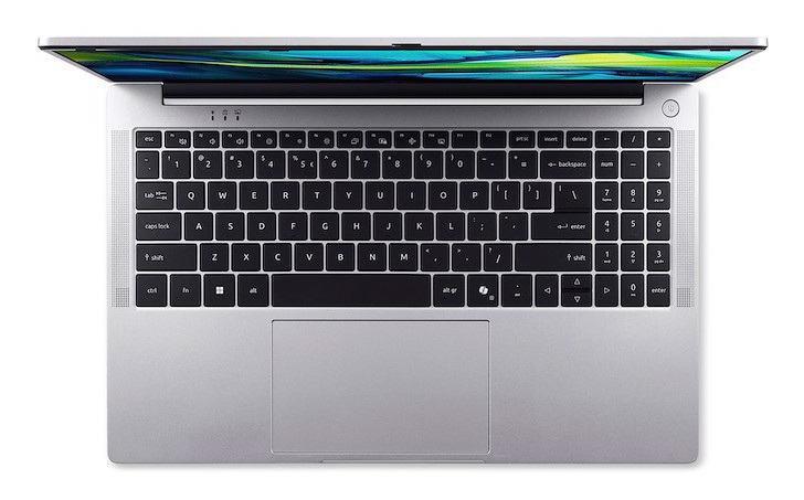 Acer Aspire Lite Intel® Celeron® N4500 Computer portatile 39,6 cm (15.6") Full HD 4 GB LPDDR4x-SDRAM 128 GB eMMC Wi-Fi 5 (802.11ac) Windows 11 Home in S mode Argento QWERTY Italiano
