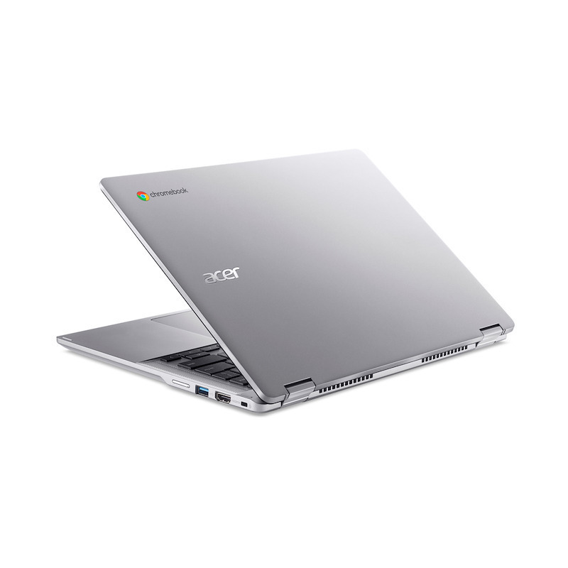 Acer Chromebook Spin 314 CP314-2HN-C41C Intel® N N100 35,6 cm (14") Touch screen WUXGA 8 GB LPDDR5-SDRAM 128 GB eMMC Wi-Fi 6E (802.11ax) ChromeOS Argento QWERTY Italiano