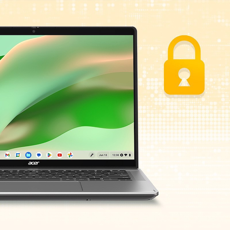 Acer Chromebook Spin 314 CP314-2HN-C41C Intel® N N100 35,6 cm (14") Touch screen WUXGA 8 GB LPDDR5-SDRAM 128 GB eMMC Wi-Fi 6E (802.11ax) ChromeOS Argento QWERTY Italiano