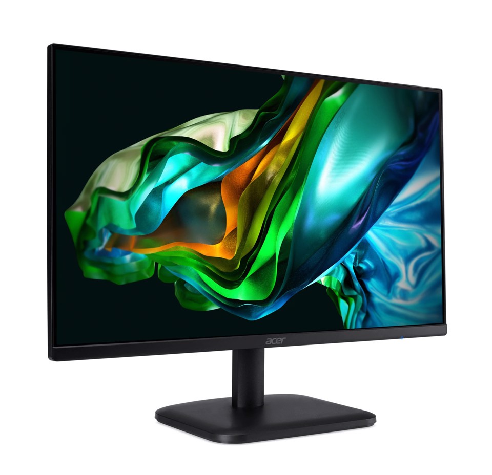Acer EK241YP0bi, 23.8'' VA, FHD (1920x1080), ZeroFrame, FreeSync, 144Hz, 1ms, 100M:1, 250 nits, 99% sRGB, 1x HDMI 1.4, 1x VGA, BlueLightShield, Tilt, VESA , Black