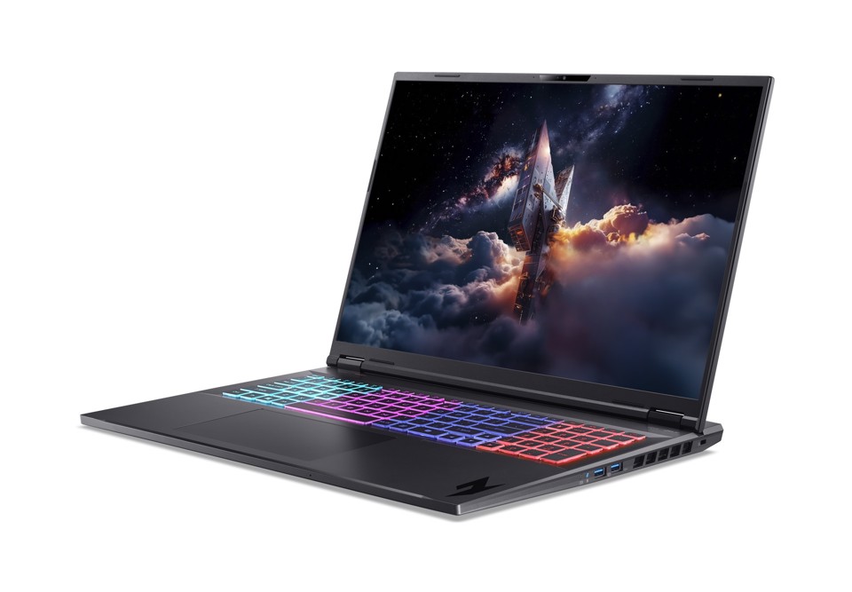 Acer Nitro 18 AI AN18-61-R86B AMD Ryzen AI 9 365 Computer portatile 45,7 cm (18") WQXGA 32 GB DDR5-SDRAM 2 TB SSD NVIDIA GeForce RTX 5070 Ti Wi-Fi 6E (802.11ax) Windows 11 Home Nero