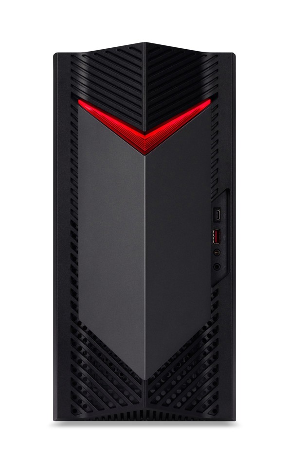 Acer NITRO 50 N50-656 Intel® Core™ i7 i7-14700F 16 GB DDR5-SDRAM 1 TB SSD NVIDIA GeForce RTX 5060 Windows 11 Home Desktop PC Nero