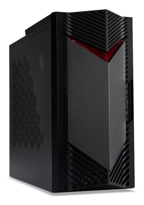 Acer NITRO 50 N50-656 Intel® Core™ i7 i7-14700F 16 GB DDR5-SDRAM 1,02 TB SSD NVIDIA GeForce RTX 4060 Windows 11 Home Desktop PC Nero