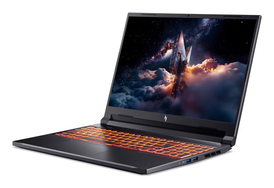 Acer Nitro V 16 AI ANV16-42-R22J AMD Ryzen™ 7 260 Computer portatile 40,6 cm (16") WUXGA 16 GB DDR5-SDRAM 1 TB SSD NVIDIA GeForce RTX 5060 Wi-Fi 6E (802.11ax) Windows 11 Home Italiano Nero