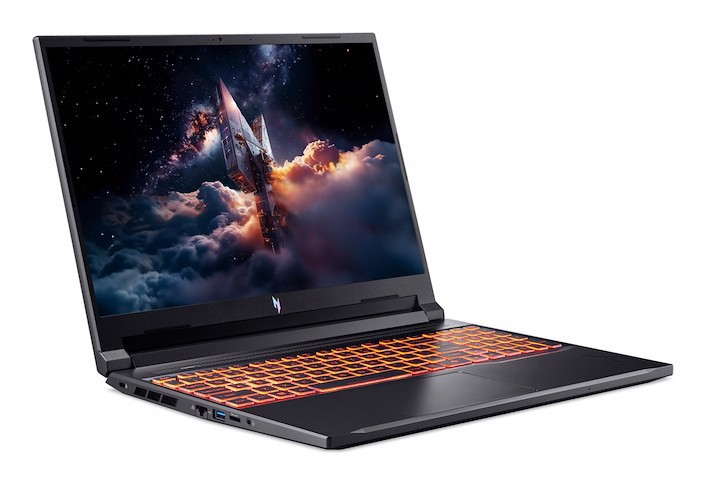 Acer Nitro V 16 AI ANV16-42-R47N AMD Ryzen™ 7 260 Computer portatile 40,6 cm (16") WUXGA 16 GB DDR5-SDRAM 1 TB SSD NVIDIA GeForce RTX 5070 Wi-Fi 6E (802.11ax) Windows 11 Home Nero QWERTY Italiano