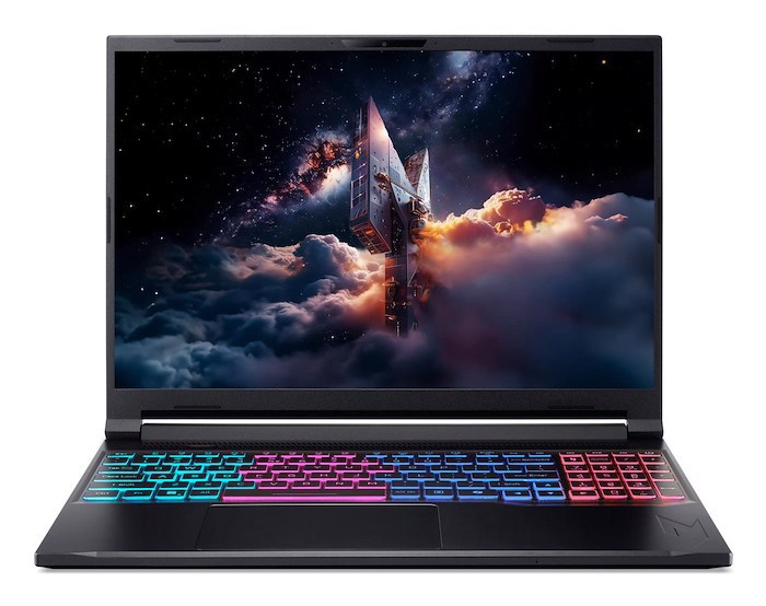 Acer Nitro V 16S AI ANV16S-61-R6PW Copilot+ PC AMD Ryzen AI 9 365 Computer portatile 40,6 cm (16") WQXGA 32 GB DDR5-SDRAM 1 TB SSD NVIDIA GeForce RTX 5070 Wi-Fi 6E (802.11ax) Windows 11 Home Italiano Nero