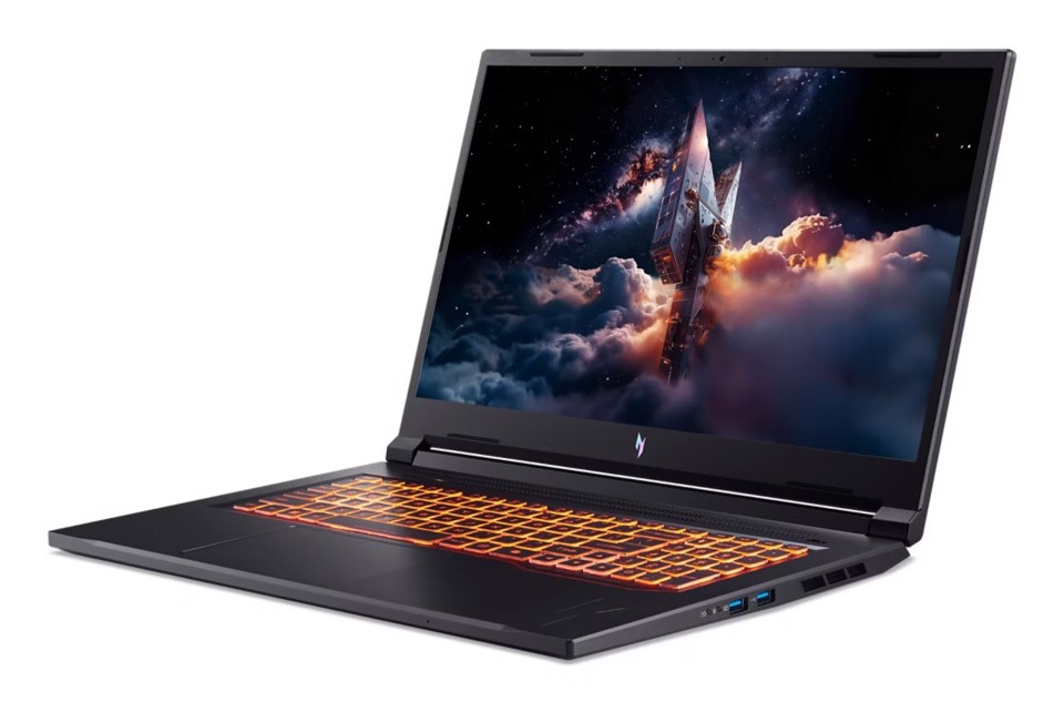 Acer Nitro V 17 AI ANV17-41-R70E AMD Ryzen™ 7 260 Computer portatile 43,9 cm (17.3") Full HD 16 GB DDR5-SDRAM 512 GB SSD NVIDIA GeForce RTX 5060 Wi-Fi 6E (802.11ax) Nero QWERTY Italiano