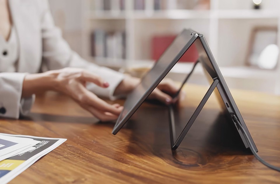 Acer PD163Qbmiuux Monitor PC 39,6 cm (15.6") 1920 x 1080 Pixel Double Full HD LED Grigio