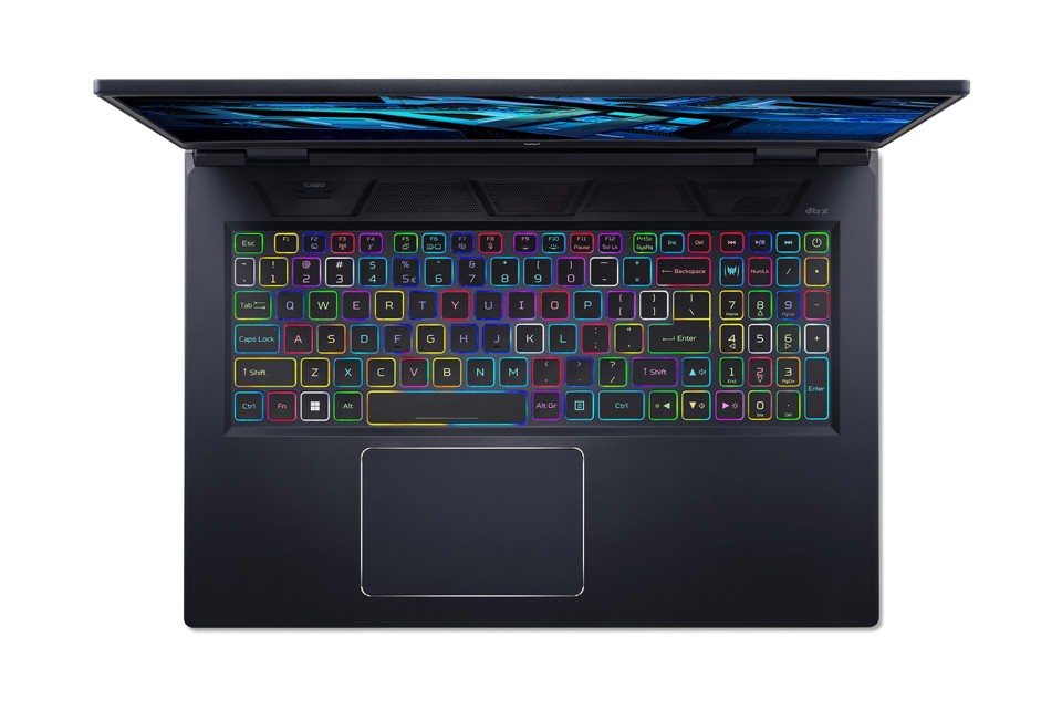 Acer Predator Helios 300 PH317-56-7292 i7-12700H Computer portatile 43,9 cm (17.3") Quad HD Intel® Core™ i7 16 GB DDR5-SDRAM 1000 GB SSD NVIDIA GeForce RTX 3070 Wi-Fi 6 (802.11ax) Windows 11 Home Nero