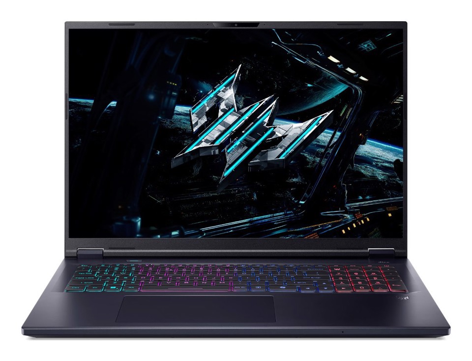 Acer Predator Helios Neo 18 AI PHN18-72-99PE Intel Core Ultra 9 275HX Computer portatile 45,7 cm (18") WQXGA 32 GB DDR5-SDRAM 1 TB SSD NVIDIA GeForce RTX 5060 Wi-Fi 6E (802.11ax) Windows 11 Home Italiano Nero