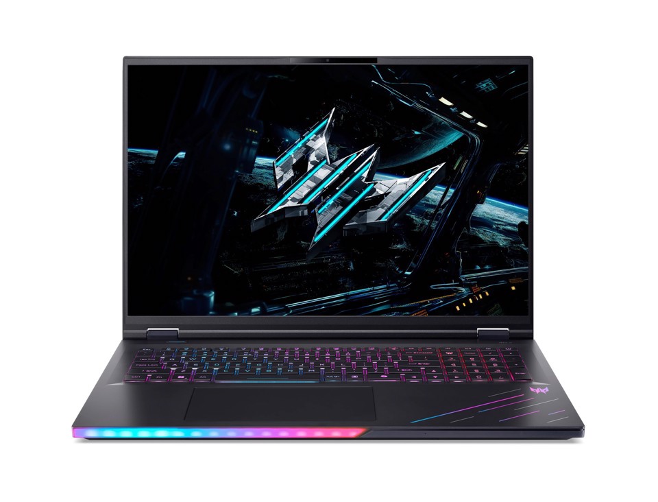 Acer Predator PH18-73-91LK Intel Core Ultra 9 275HX Computer portatile 45,7 cm (18") WQXGA 32 GB DDR5-SDRAM 2 TB SSD NVIDIA GeForce RTX 5080 Wi-Fi 7 (802.11be) Windows 11 Home Nero QWERTY Italiano