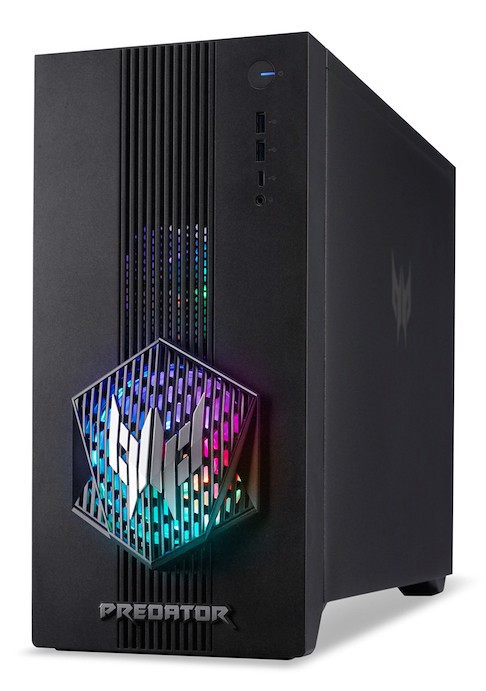 Acer Predator PO3-665_H810 Intel Core Ultra 7 265F 32 GB DDR5-SDRAM 2 TB SSD NVIDIA GeForce RTX 5070 Windows 11 Home Desktop Gaming Nero