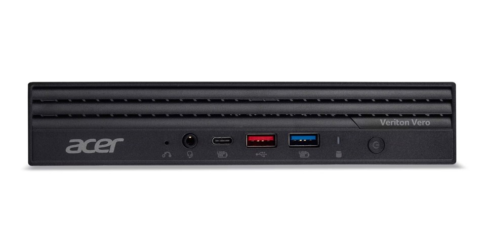 Acer Veriton N6720GT Intel® Core™ i5 i5-14500T 16 GB DDR5-SDRAM 512 GB SSD Windows 11 Pro Mini PC Nero