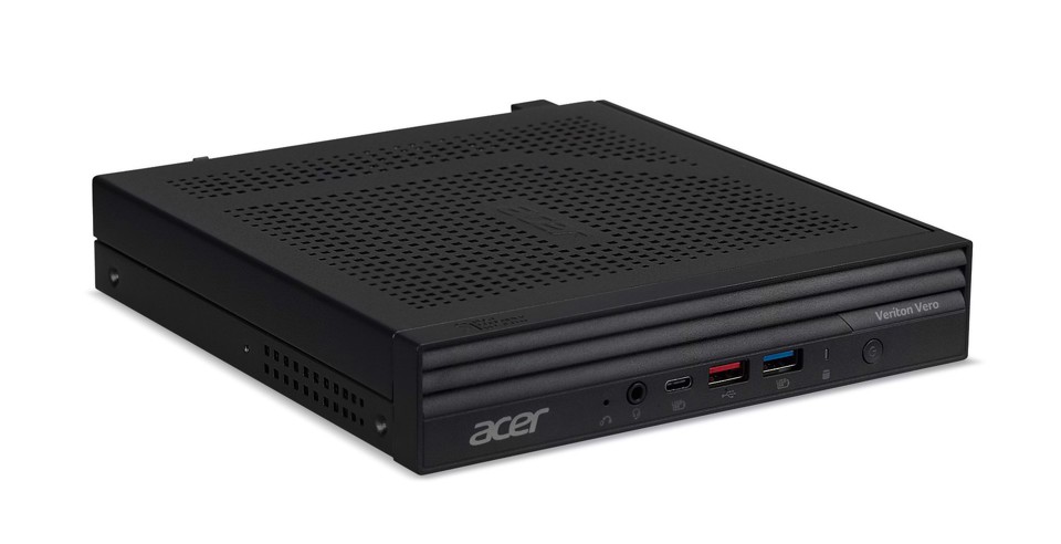 Acer Veriton N6720GT Intel® Core™ i7 i7-14700T 16 GB DDR5-SDRAM 512 GB SSD Windows 11 Pro Mini PC Nero